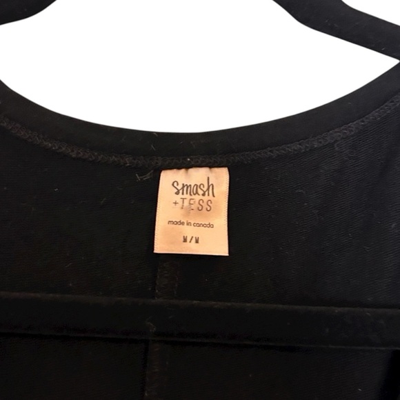 Smash + Tess Wednesday Romper in Midnight Black- Medium - Picture 12 of 14